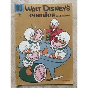 WALT DISNEY'S DONALD DUCK #10 July 1957 DELL Comics 10c VG